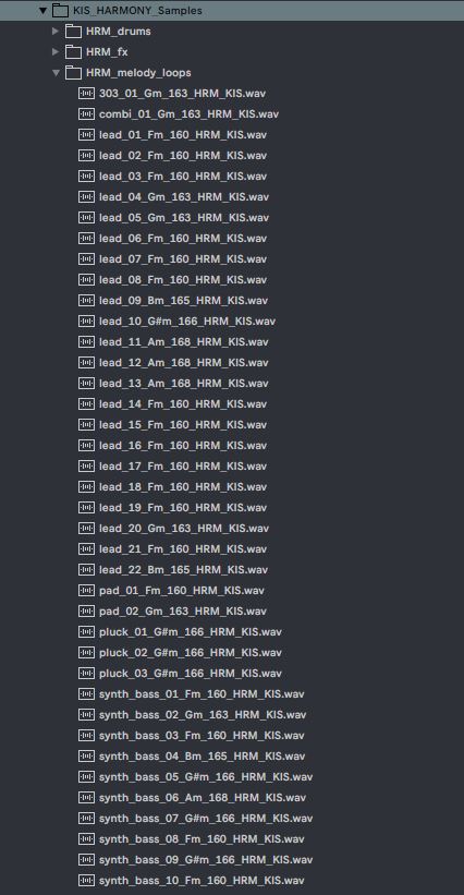 harmony_ableton_folder_keep_it_sample